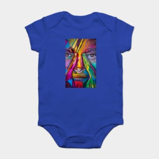 Painted Face Baby Bodysuit